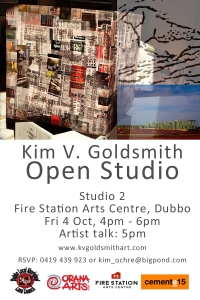 K.V. Goldsmith artist open studio